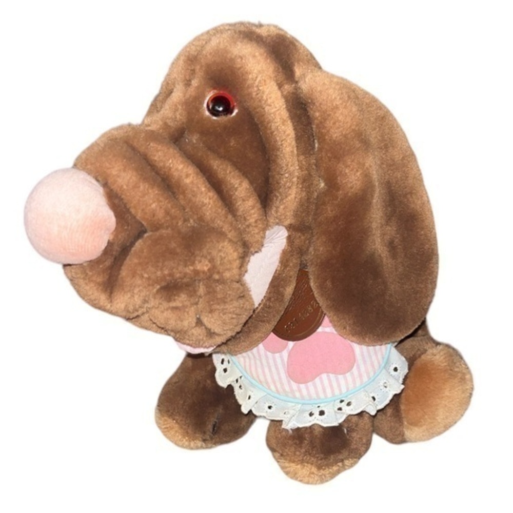Vintage 1981 Ganz Bros Wrinkles dog plush